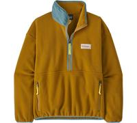 Patagonia - Warm fleece with zip-up stand-up collar - W's Synch Marsupial Bobcat Brown for Women in Recycled Polyester - Size XS Brown XS