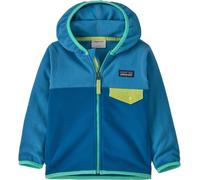Patagonia - Warm, quick-drying zip-up fleece - Baby Micro D Snap-T Jkt Aquatic Blue in Nylon - Kid Size 4 y Blue 4 y