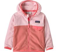 Patagonia - Warm, quick-drying zip-up fleece - Baby Micro D Snap-T Jkt Moment Pink in Nylon - Kid Size 3 y Pink 3 y