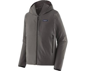Patagonia - Warm, stretchy fleece with zip - M's R1 TechFace Hoody Forge Grey for Men - Size L Grey L