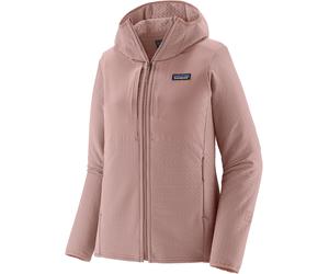 Patagonia - Warm, stretchy jacket - Women's - W's R2 CrossStrata Hoody - W's R2 CrossStrata Hoody Stingray Mauve for Women in Recycled Polyester - Size L - Purple Purple L