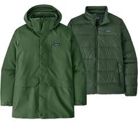 Patagonia - Warm, waterproof parka - Men's - M's Tres 3-in-1 Parka - M's Tres 3-in-1 Parka Treeline Green for Men - Size M Green M