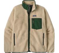 Patagonia - Warm, windbreaker fleece jacket - Men's - M's Classic Retro-X Jkt - M's Classic Retro-X Jkt Dark Natural w/Treeline Green for Men - Size S - Beige Beige S