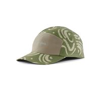 Patagonia - Water-repellent curved peak hiking cap - ULW Ridge Hat Sand Waves Caper Green for Men in Recycled Polyester Green one size
