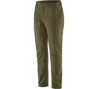 Patagonia - Water-repellent walking trousers - W's Terravia Trail Pants Reg Basin Green for Women in Softshell - Size 8 US Green 8 US