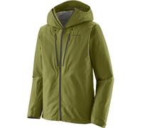 Patagonia - Waterproof mountaineering jackets - M's Triolet Jkt Caper Green for Men in Recycled Polyester - Size S Green S