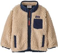 Patagonia - Windbreaker fleece jacket - Baby Retro-X Jkt Dark Natural w/New Navy - Kid Size 2 y Navy 2 y