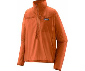 Patagonia - Windproof anorak - W's Houdini Stash 1/2 Zip P/O Rock Melon for Women in Nylon - Size S - Orange Orange S