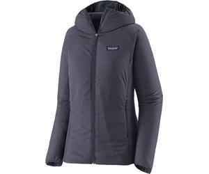 Patagonia - Women's breathable down jacket - W's Nano-Air Light Hybrid Hoody Smolder Blue for Women - Size L - Navy Navy L