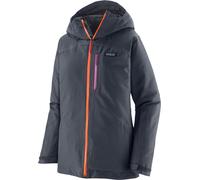 Patagonia - Women's insulated ski jacket - W's Insulated Powder Town Jkt Smolder Blue w/Orange Peel for Women - Size S - Navy Navy S