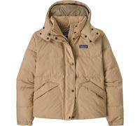 Patagonia - Women's recycled down jacket - W's Downdrift Jkt Oar Tan w/Seabird Grey for Women in Nylon - Size XS - Beige Beige XS