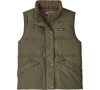 Patagonia - Women's recycled down sleeveless jacket - W's Downdrift Vest Basin Green for Women in Nylon - Size XS Green XS