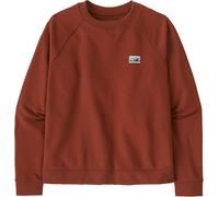 Patagonia - Women's round-neck sweatshirt - W's Regenerative Organic Certified Cotton Essential Top Dried Vanilla for Women - Size 55,5 - Red Red 55.5
