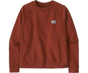 Patagonia - Women's round-neck sweatshirt - W's Regenerative Organic Certified Cotton Essential Top Dried Vanilla for Women - Size S - Red Red S