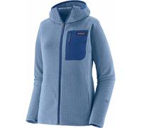 Patagonia - Women's technical hooded fleece - W's R1 Air Full-Zip Hoody Barnacle Blue for Women - Size XS Blue XS