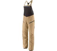 Patagonia - Women's technical ski overalls - W's Snowdrifter Bibs Oar Tan for Women - Size S - Beige Beige S