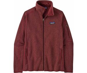 Patagonia - Women's warm fleece - W's Better Sweater Jkt Dark Ruby for Women in Recycled Polyester - Size S - Red Red S