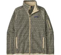 Patagonia - Women's warm fleece - W's Better Sweater Jkt Scales: Natural for Women in Recycled Polyester - Size S - Beige Beige S