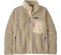 Patagonia - Women's windbreaker with zip-up collar - W's Classic Retro-X Jkt Natural w/Light Violet for Women - Size M - Beige Beige M