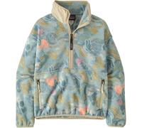 Patagonia - Women's zip-up high-neck fleece - W's Synch Marsupial Moon Tripper Virtually Blue for Women in Recycled Polyester - Size M Blue M
