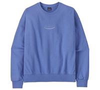 Patagonia - Women's 95 Oval Logo Daily Crew - Jumper size L, blue