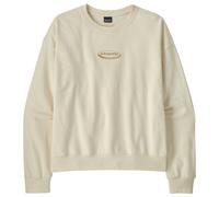 Patagonia - Women's 95 Oval Logo Daily Crew - Jumper size S, sand