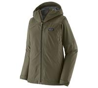 Patagonia - Women's Boulder Fork Rain Jacket - Waterproof jacket size S, olive