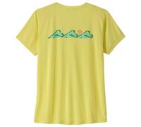 Patagonia - Women's Cap Cool Daily Shirt Trailcheck - Sport shirt size XL, yellow