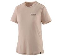Patagonia - Women's Cap Cool Merino Graphic Shirt - Merino shirt size M, sand