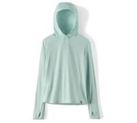 Patagonia - Women's Cap Cool Sun Hoody - Sport shirt size M, grey/turquoise