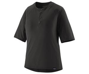 Patagonia - Women's Cap Cool Trail Bike Henley - Cycling jersey size S, black