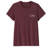 Patagonia - Women's Cap Cool Trail Shirt Stratapeaks - Sport shirt size S, red