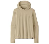 Patagonia - Women's Cap Cool Ultra Hoody - Sport shirt size L, sand