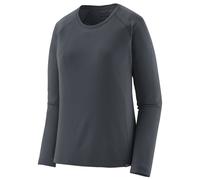 Patagonia - Women's Cap Midweight Crew - Synthetic base layer size XL, blue/grey