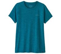 Patagonia - Women's Capilene Cool Daily Shirt - P-6 Cosmos - Sport shirt size XL, blue/turquoise