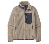 Patagonia 23074 Women's Classic Retro-X Fleece Jacket Colour: NTSB Natural/Smolder Blue, Size: L