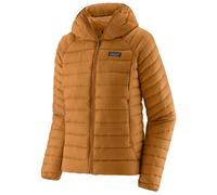 Patagonia - Women's Down Sweater Hoody - Down jacket size XL, brown
