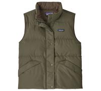 Patagonia - Women's Downdrift Vest - Down vest size XL, olive