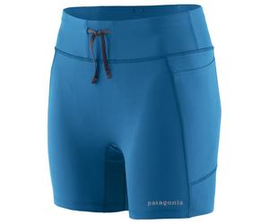 Patagonia - Women's Endless Run Shorts 6'' - Running shorts size XL, blue