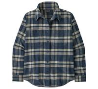 Patagonia - Women's Fjord Flannel Shirt - Shirt size M, blue/grey