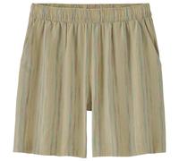 Patagonia - Women's Garden Island Long Shorts 6'' - Shorts size S, sand/olive
