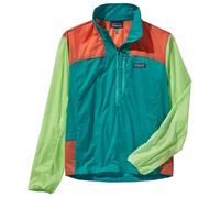 Patagonia - Women's Houdini Stash 1/2 Zip P/O - Windproof jacket size XXL, turquoise