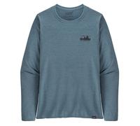 Patagonia Womens L/S Cap Cool Daily Graphic Shirt 73 Skyline / Light Plume Grey