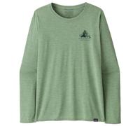 Patagonia - Women's L/S Cap Cool Daily Graphic Shirt - Lands - Longsleeve size L, green
