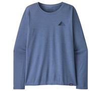 Patagonia - Women's L/S Cap Cool Daily Graphic Shirt - Lands - Longsleeve size M, blue