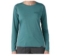 Patagonia - Women's L/S Cap Cool Daily Graphic Shirt - Longsleeve size M, turquoise