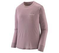 Patagonia - Women's L/S Cap Cool Merino Graphic Shirt - Merino shirt size L, pink
