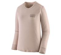 Patagonia - Women's L/S Cap Cool Merino Graphic Shirt - Merino shirt size M, brown/pink