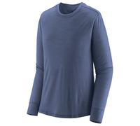 Patagonia - Women's L/S Cap Cool Merino Shirt - Merino shirt size XS, blue