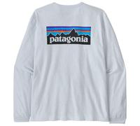 Patagonia - Women's L/S P-6 Logo Responsibili-Tee - Longsleeve size XL, grey